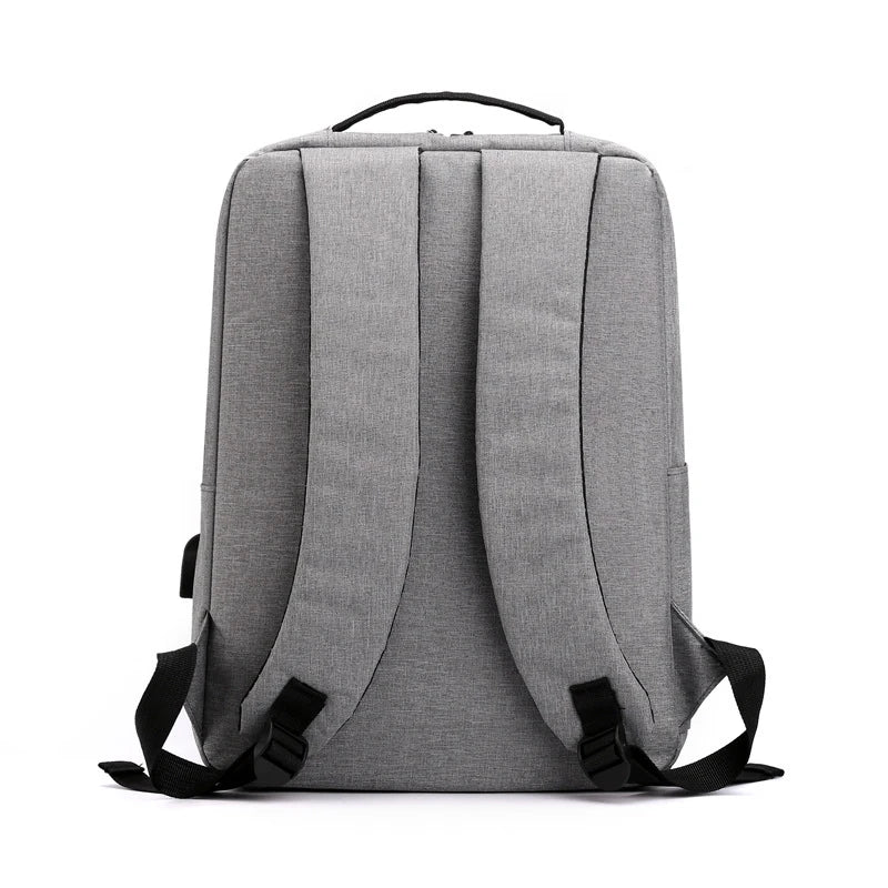 15.6 Inch Laptop Backpack USB Charging Men Notebook Bagpack School Bag