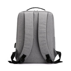 15.6 Inch Laptop Backpack USB Charging Men Notebook Bagpack School Bag