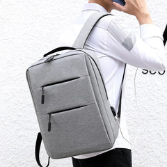 15.6 Inch Laptop Backpack USB Charging Men Notebook Bagpack School Bag