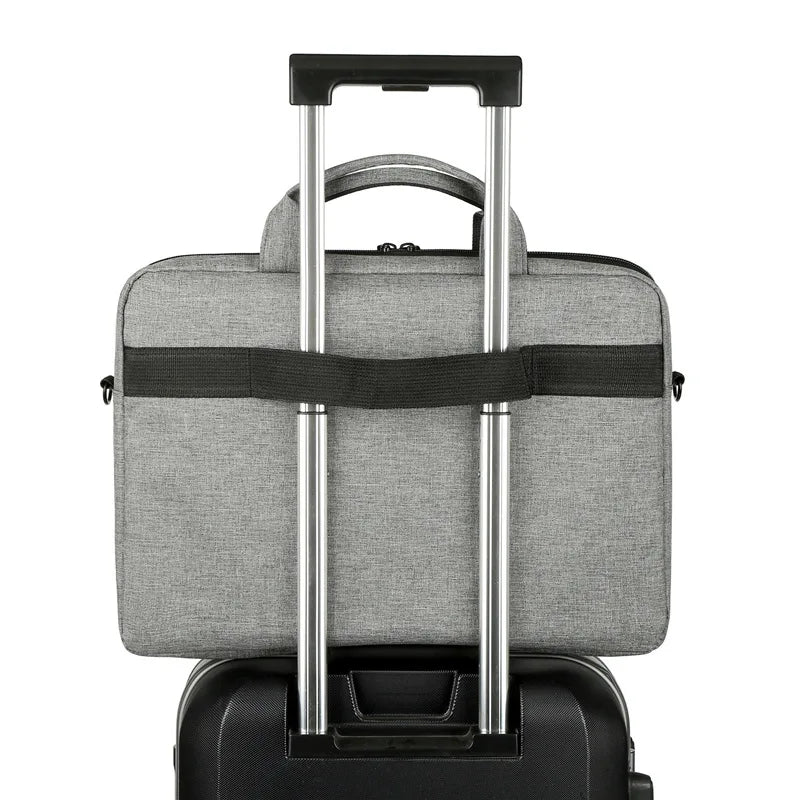 15.6 Inch Laptop Bag Business Briefcase Men Women Handbag with Shoulder Strap