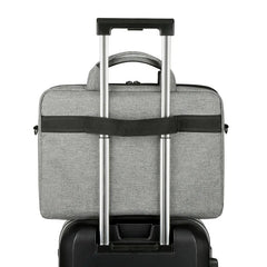 15.6 Inch Laptop Bag Business Briefcase Men Women Handbag with Shoulder Strap