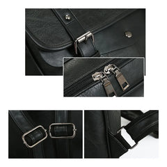 15.6 Inch Waterproof Vintage Laptop Bag for Men