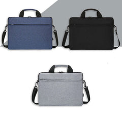 15.6 Inch Laptop Men Messenger Bag Canvas Briefcase