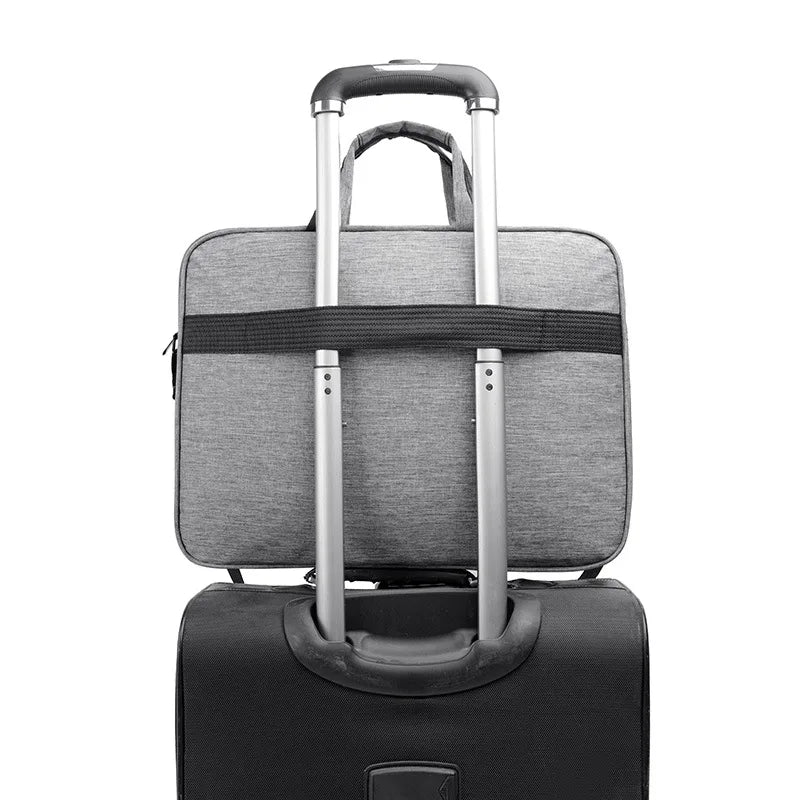 15.6-Inch Business Laptop Bag, One Shoulder Portable Document Bag