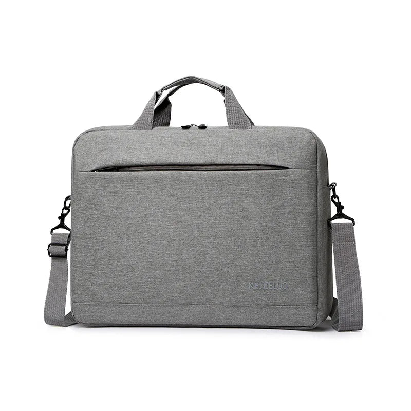 15'' Nylon Laptop Bag Business Men's Crossbody Handbag Multifunction