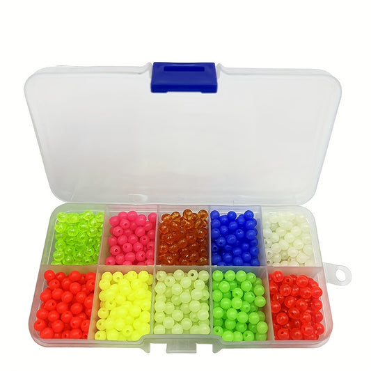 1000pcs Glow Fishing Beads for Rigs & Lures