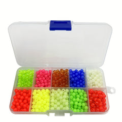 1000pcs Glow Fishing Beads for Rigs & Lures