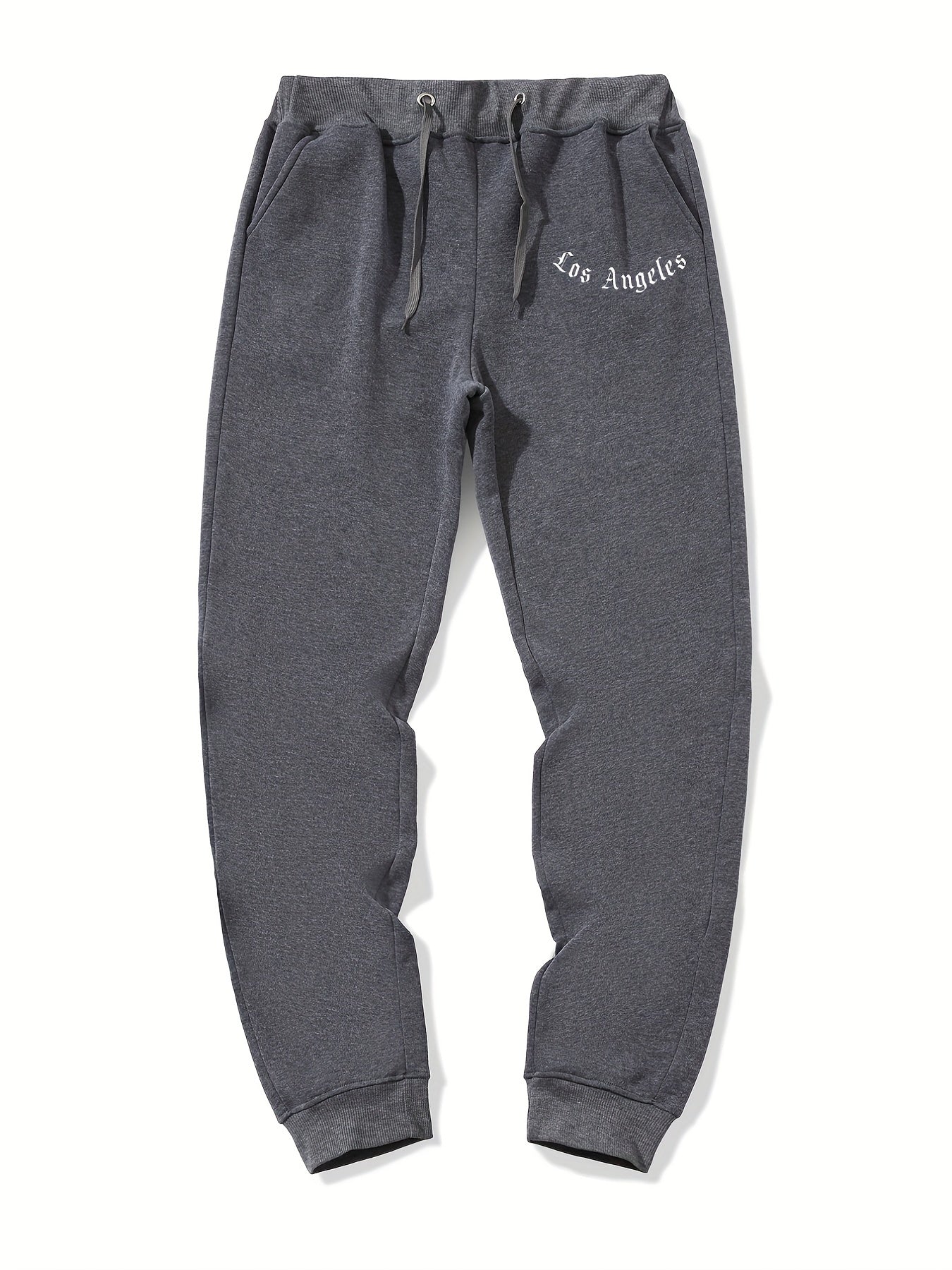 LA Casual Stretch Graphic Joggers Men's Sweatpants