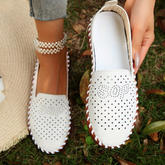 Women's Hollow Out Slip On Sneakers