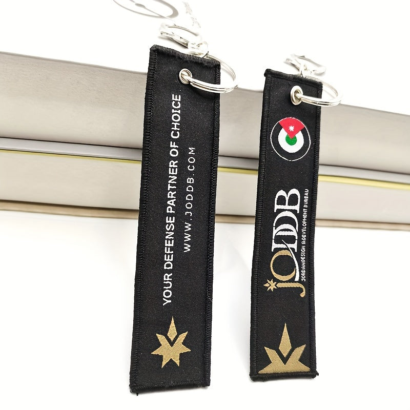 Embroidery Key Chain Bag Purse Pendant Accessories