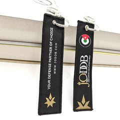 Embroidery Key Chain Bag Purse Pendant Accessories