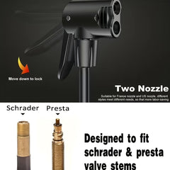 Portable Bike Pump for Ball and Bike Air Pump