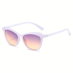 Cat Eye Sunglasses UV400 Jelly Glasses w/ Case