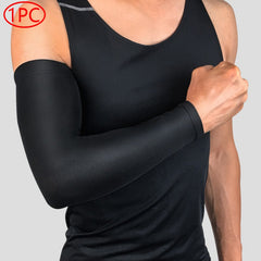 Unisex Sports Protective Gear Arm Elbow Wrist Guards Sun Sleeves