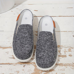 Men's Slip On Canvas Casual Shoes for Outdoor Walking