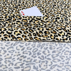 Leopard Pattern Soft Smooth Skin Friendly Fabric 5.90 ft