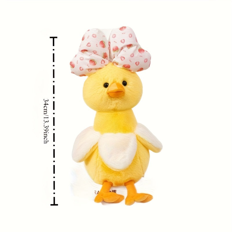 Yellow Duck Plush Toy Cartoon Doll for Family and Friends