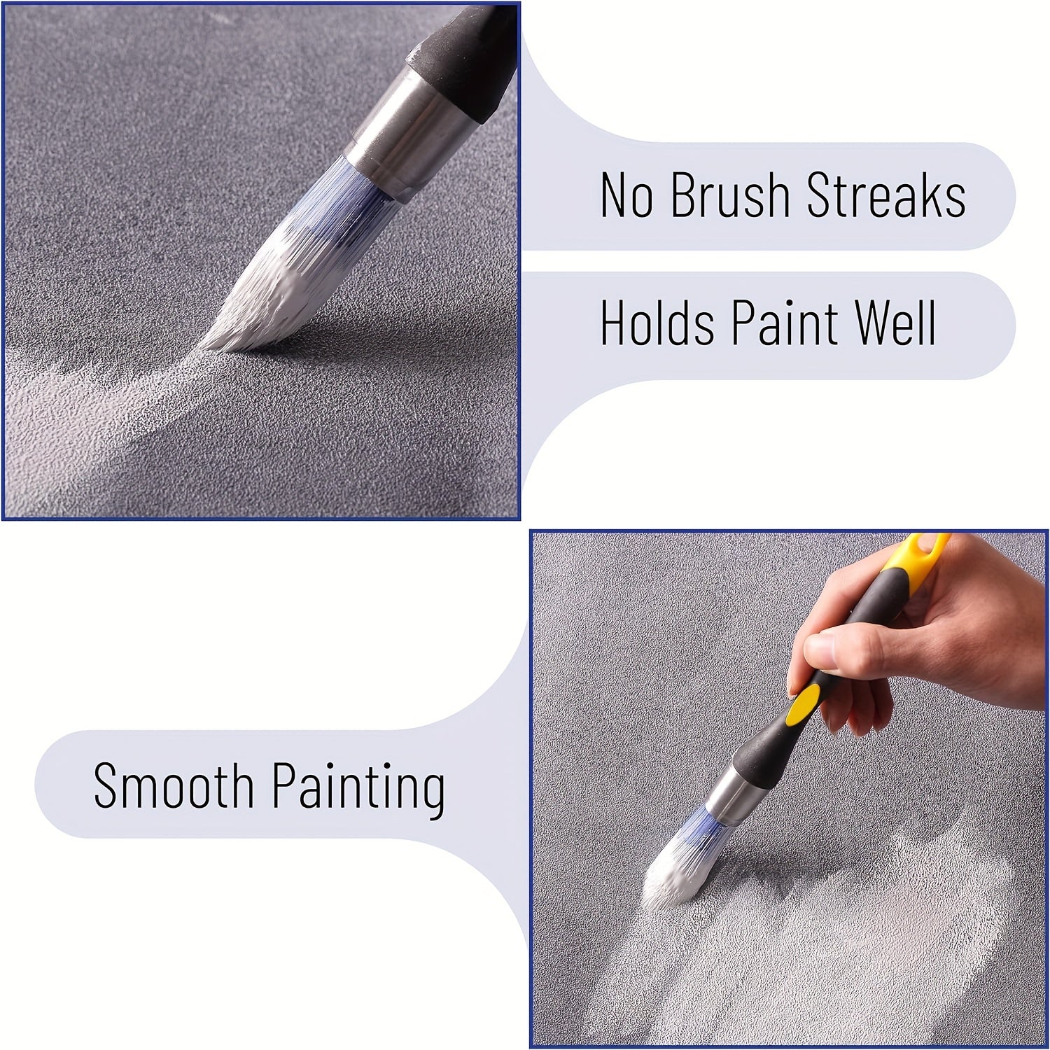 1pc Paint Edge Drawing Painting Brush Cleaning Brush Trimming Brush