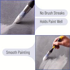 1pc Paint Edge Drawing Painting Brush Cleaning Brush Trimming Brush