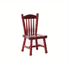 12 Dollhouse Dining Furniture Set with European Table Chairs