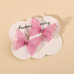 Butterfly Hairpin Princess Hair Clips for Baby Girls