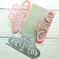 1pc Lace Flower Paper Art Embossing Cutting Dies for DIY Scrapbook Album
