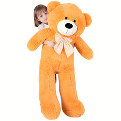 48in Large Soft Jumbo Teddy Bear Big Brown Stuffed Animal Birthday Gift