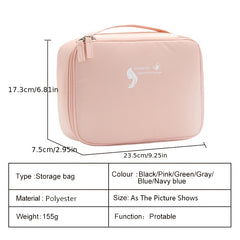 Candy Colors Cosmetic Bag for Travel and Outdoor Makeup Organization