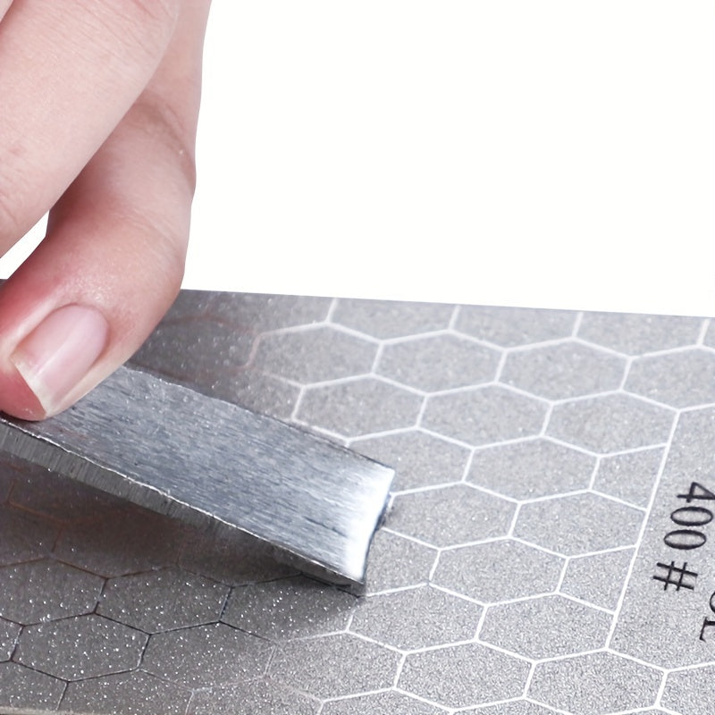 Diamond Sharpening Stone for Kitchen Knives with Non Slip Base