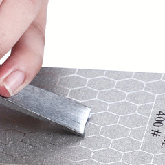 Diamond Sharpening Stone for Kitchen Knives with Non Slip Base