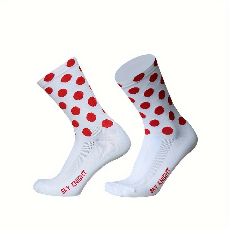 Outdoor Cycling Socks Breathable Sweat Grip Crew Socks