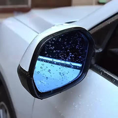 Carbon Fiber Car Rearview Mirror Rain Cover Shield Eyebrow