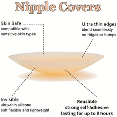 Silicone Nipple Stickers Seamless Anti-convex Pasties