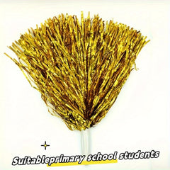 2pcs Cheering Poms Cheerleader Pom Poms Dancing Supplies Sports Performance