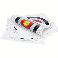 10pcs 40x40cm Archery Targets Paper Practice Training Bow Arrow Darts Targets