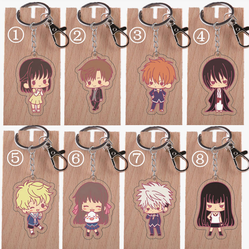 Anime Figure Keychains - Ideal for Anime Fans & Students