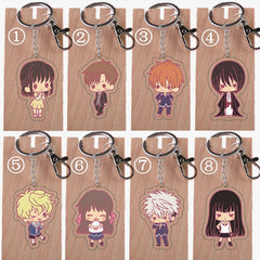 Anime Figure Keychains - Ideal for Anime Fans & Students