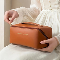 Large Capacity Portable Cosmetic Case Travel Toiletry Bag