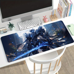 Anime Game Mecha Large Mouse Pad Non-slip Desk Writing Pad