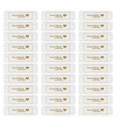30pcs PU Leather Label Stitching Label DIY Sewing Label