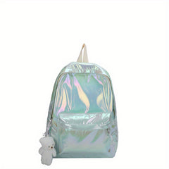 Casual Holographic Backpack for School Trips