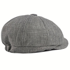 British Beret Octagonal Cap for Men Women