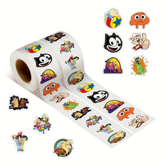500 Vinyl Waterproof Stickers Laptop Bumper Skateboard Water Bottles Cartoon Ani