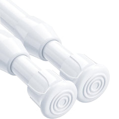 2pcs Small Curtain Spring Loaded Tension Rod 16 T