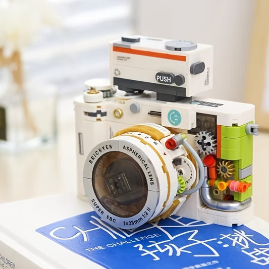 Retro Camera Assembly Kit Adult Creative Gift Home Photography Fun Equipment