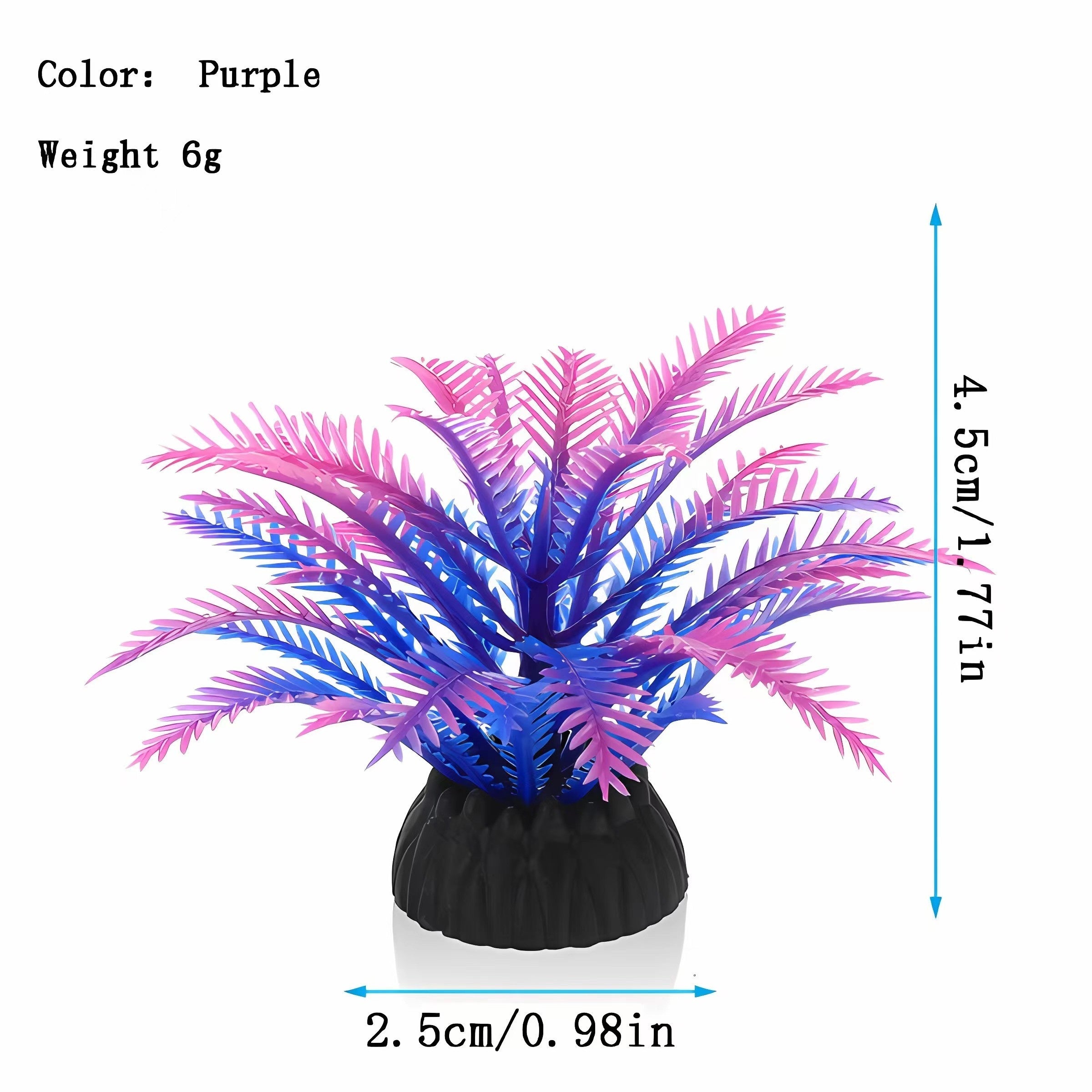 Artificial Water Grass Fish Tank Decor Silicone Glowing Kelp Ornament