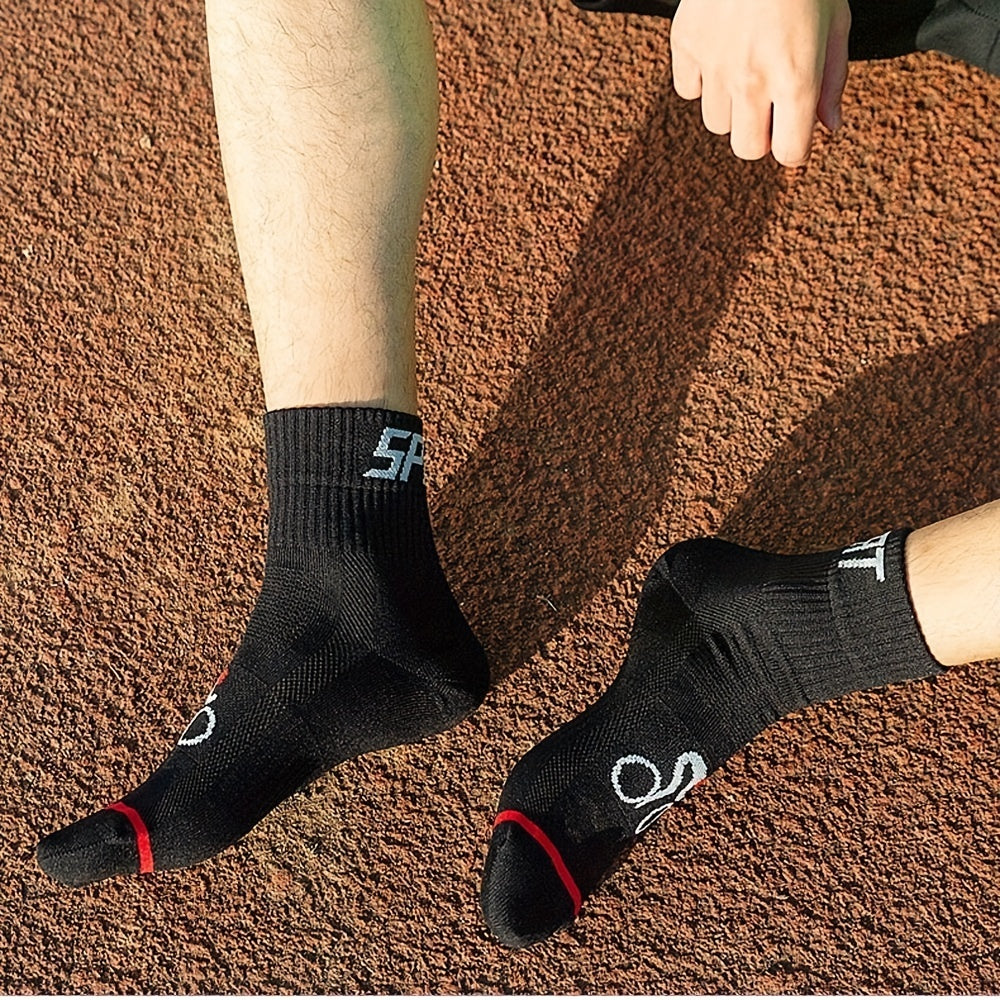 3 Pairs Non Slip Nylon Socks for Cycling Running Fitness Sports