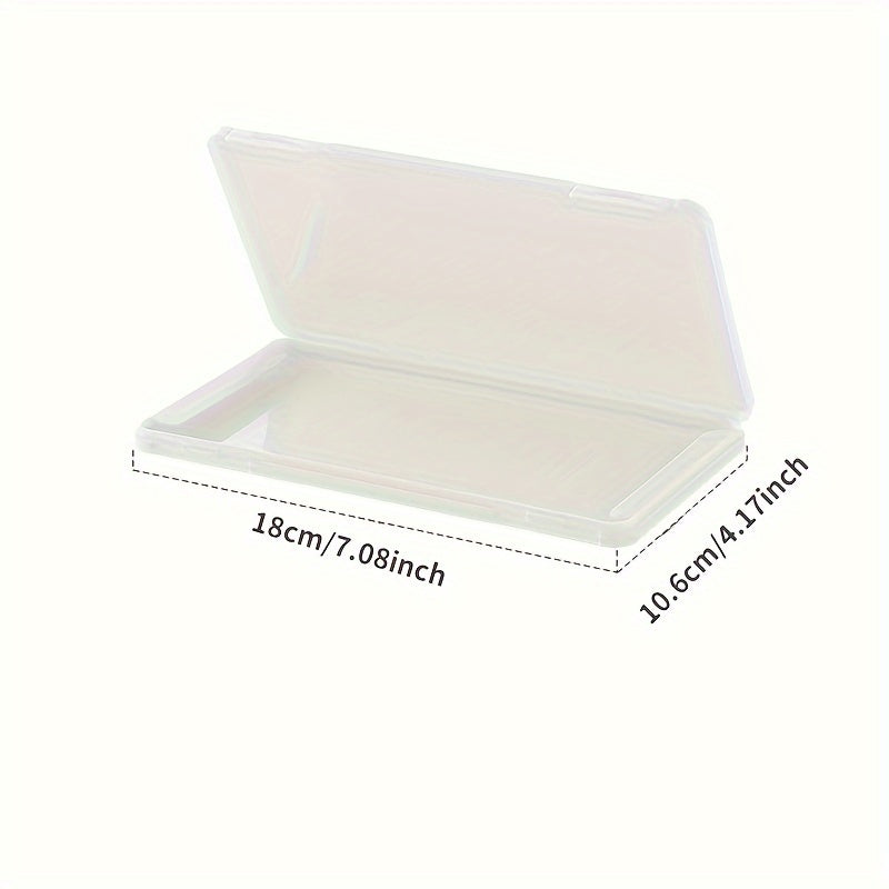 2pcs Mask Storage Box Waterproof Isolate Bacteria