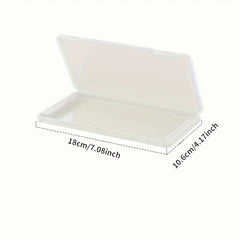 2pcs Mask Storage Box Waterproof Isolate Bacteria