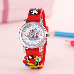 Colorful Cartoon Student Pirate Children's Watch Quartz Watch